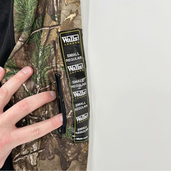 Walls Legend Realtree Hoodie Camouflage Zip Up Jacket NWOT Small - Picture 3 of 10